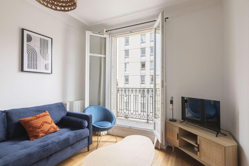 Apartment 1 Bedroom # Paris 14 # Alesia Exteriör bild