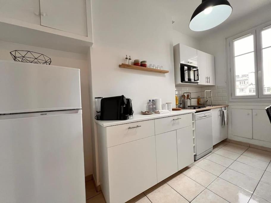 Apartment 1 Bedroom # Paris 14 # Alesia Exteriör bild